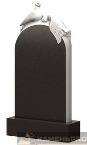 Памятник гранитный голуби ПГ-0252