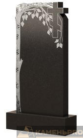 Памятник гранитный с рисунком ПГ-0076